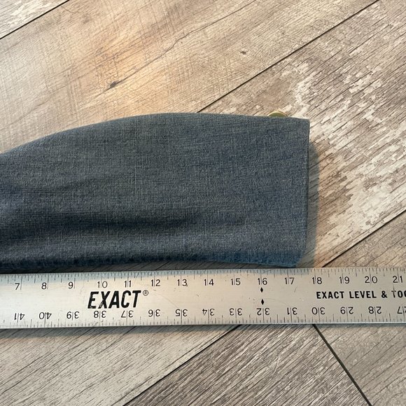 Handcrafted Men's Tyrol Loden Trachten Jacket Denim German Bavarian XL - Picture 5 of 8